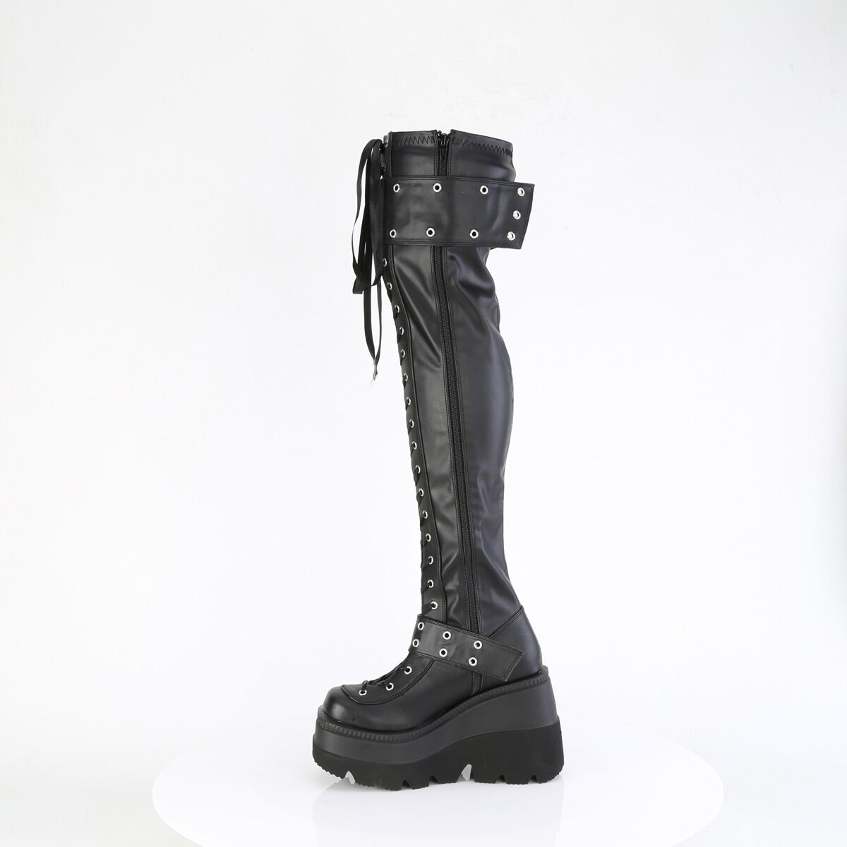 DemoniaCult SHAKER-325 Damen Stiefel Schwarz  EU 36