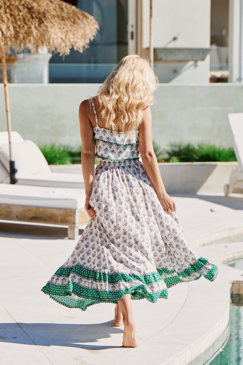 JAASE Masto Vela Maxi Rock Weiß - Eleganter Sommerrock für Damen -  L, Strandmode, Kleidung, Kleid, Person, Strandmode, Kleidung, Kleid, Person, Strandmode, Kleidung, Kleid, Person, Strandmode, Kleidung, Kleid, Person, Strandmode, Kleidung, Kleid, Person