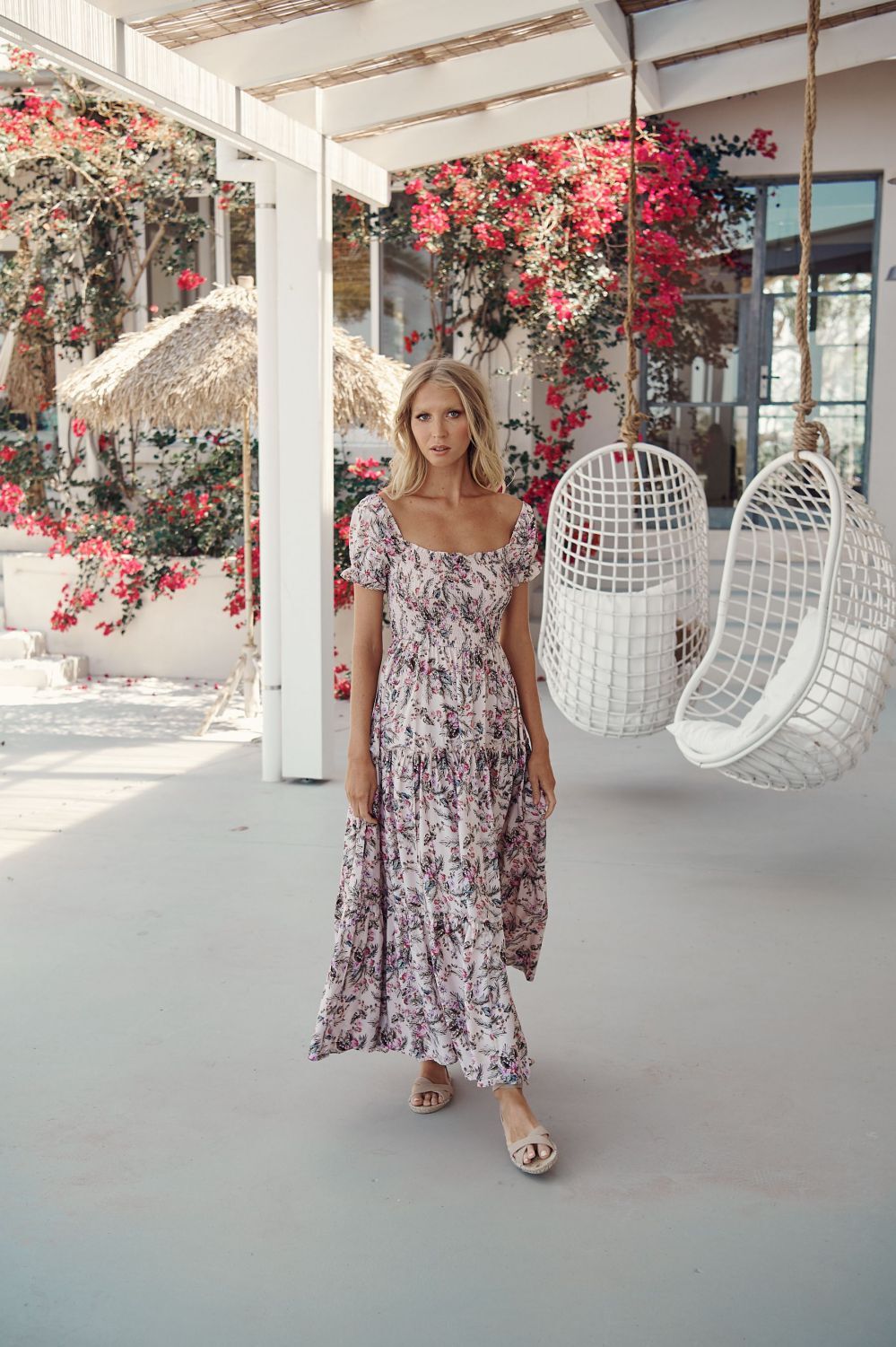 JAASE Anastasia Sundance Maxi Kleid Flieder – Schickes Sommerkleid für Damen -  XS, Kleid, Erwachsener, Weiblich, Person, Frau, Kleid, Erwachsener, Weiblich, Person, Frau, Kleid, Erwachsener, Weiblich, Person, Frau, Kleid, Erwachsener, Weiblich, Person, F