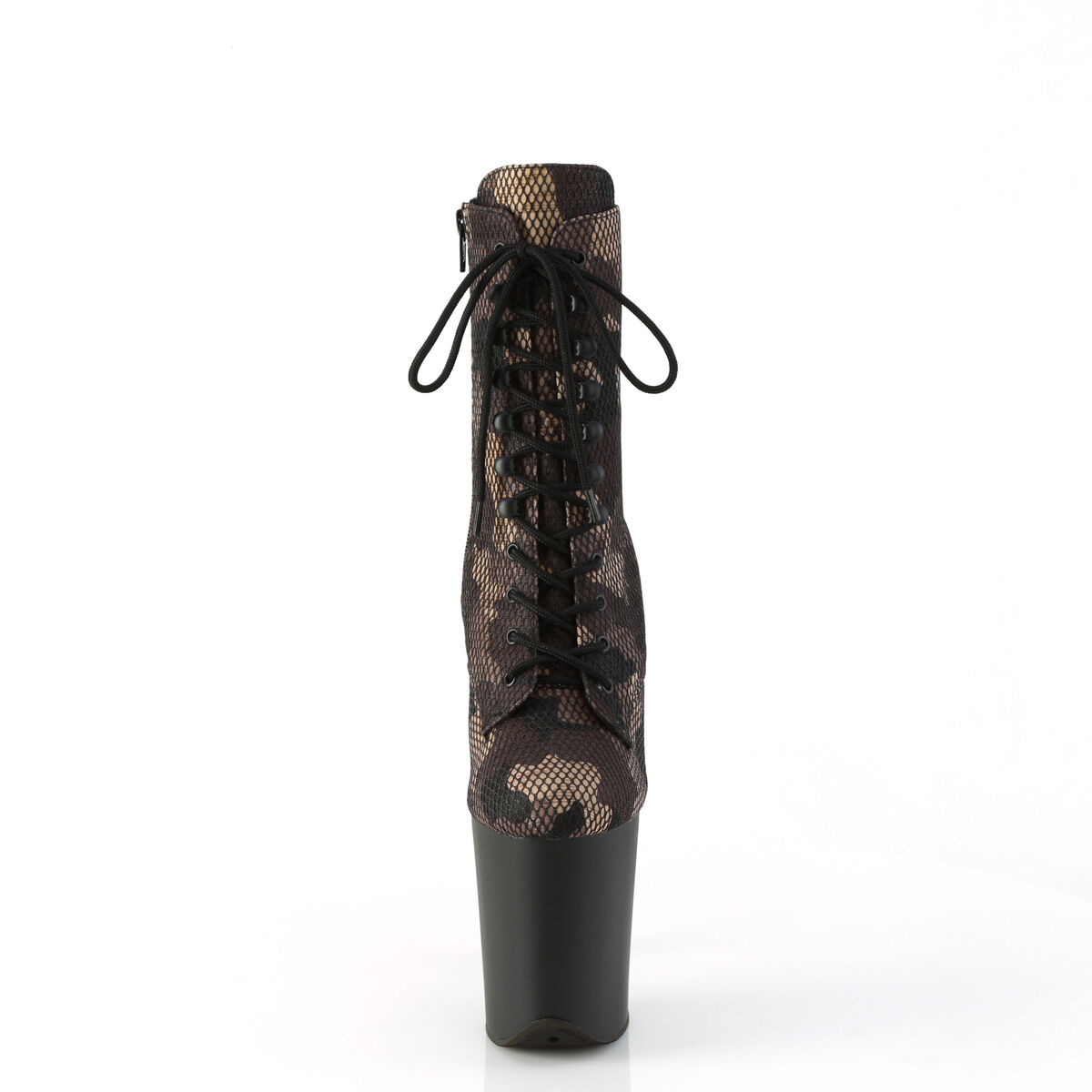 Pleaser FLAMINGO-1020CM Damen Stiefelette Grün Camouflage EU 35