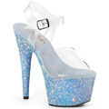Transparent Hellblau