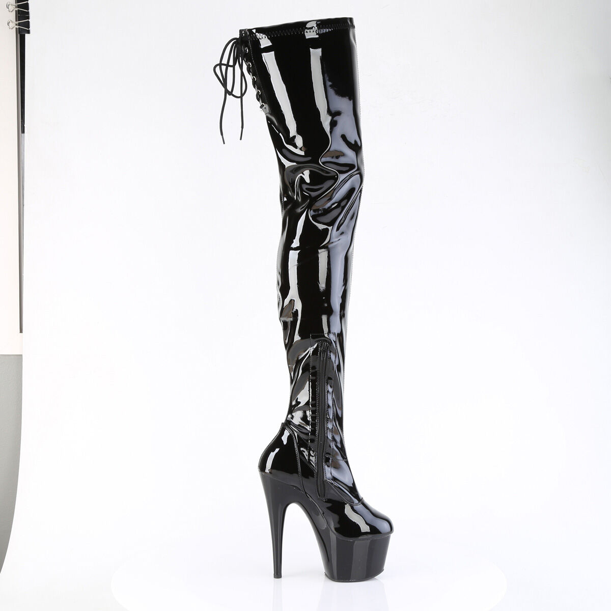 Pleaser ADORE-4000SLT Damen Stiefel Schwarz  EU 35