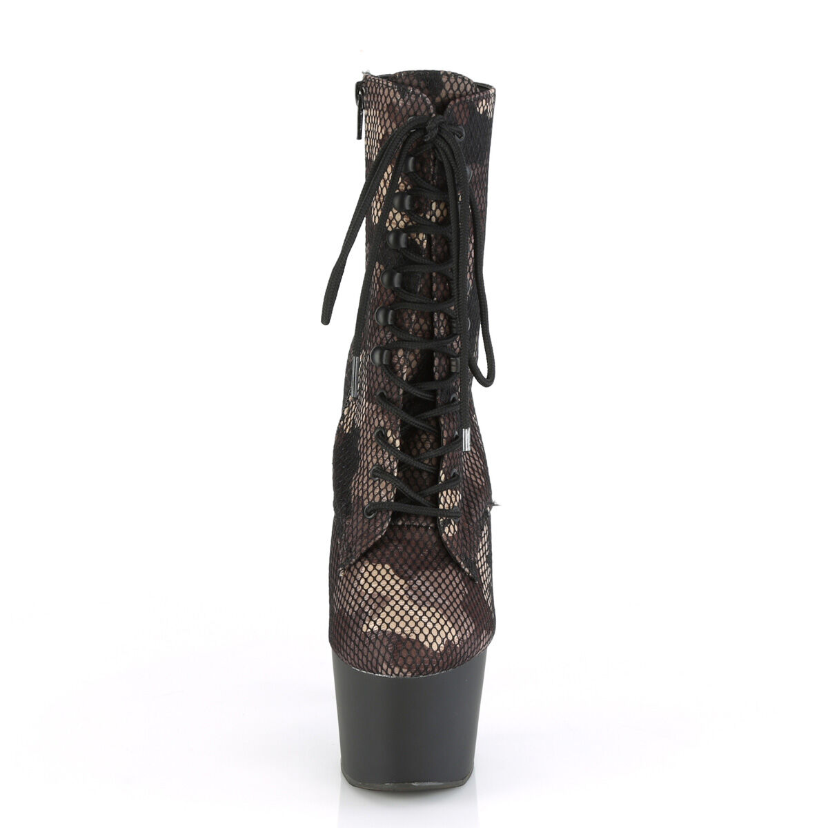 Pleaser ADORE-1020CM Damen Stiefelette Grün Camouflage EU 36