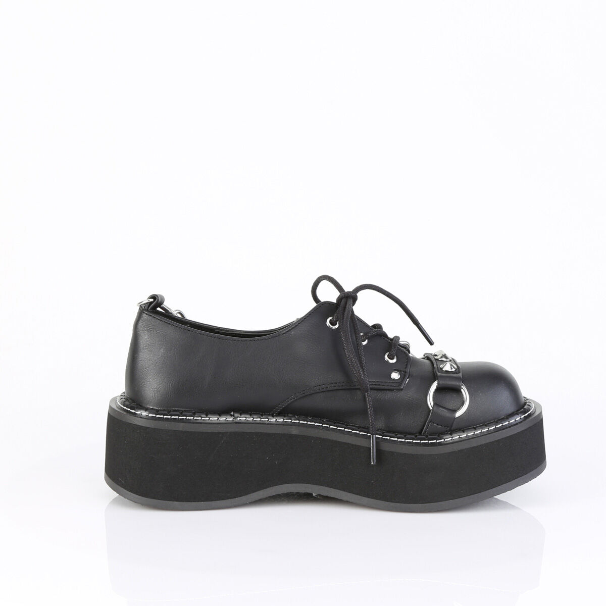 DemoniaCult EMILY-32 Damen Halbschuh Schwarz  EU 37