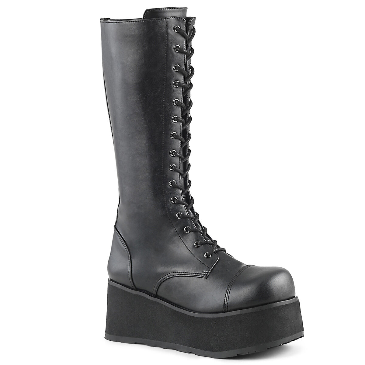 DemoniaCult TRASHVILLE-502 Unisex Stiefel Schwarz  EU 40