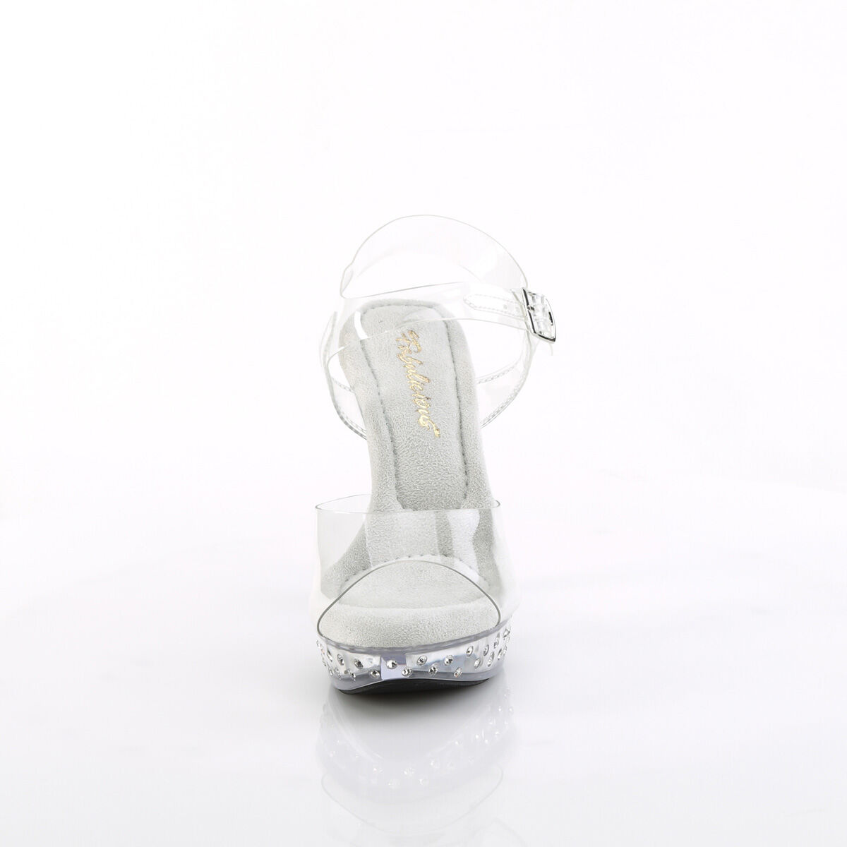 Fabulicious COCKTAIL-508SDT Damen Sandale Transparent  EU 35
