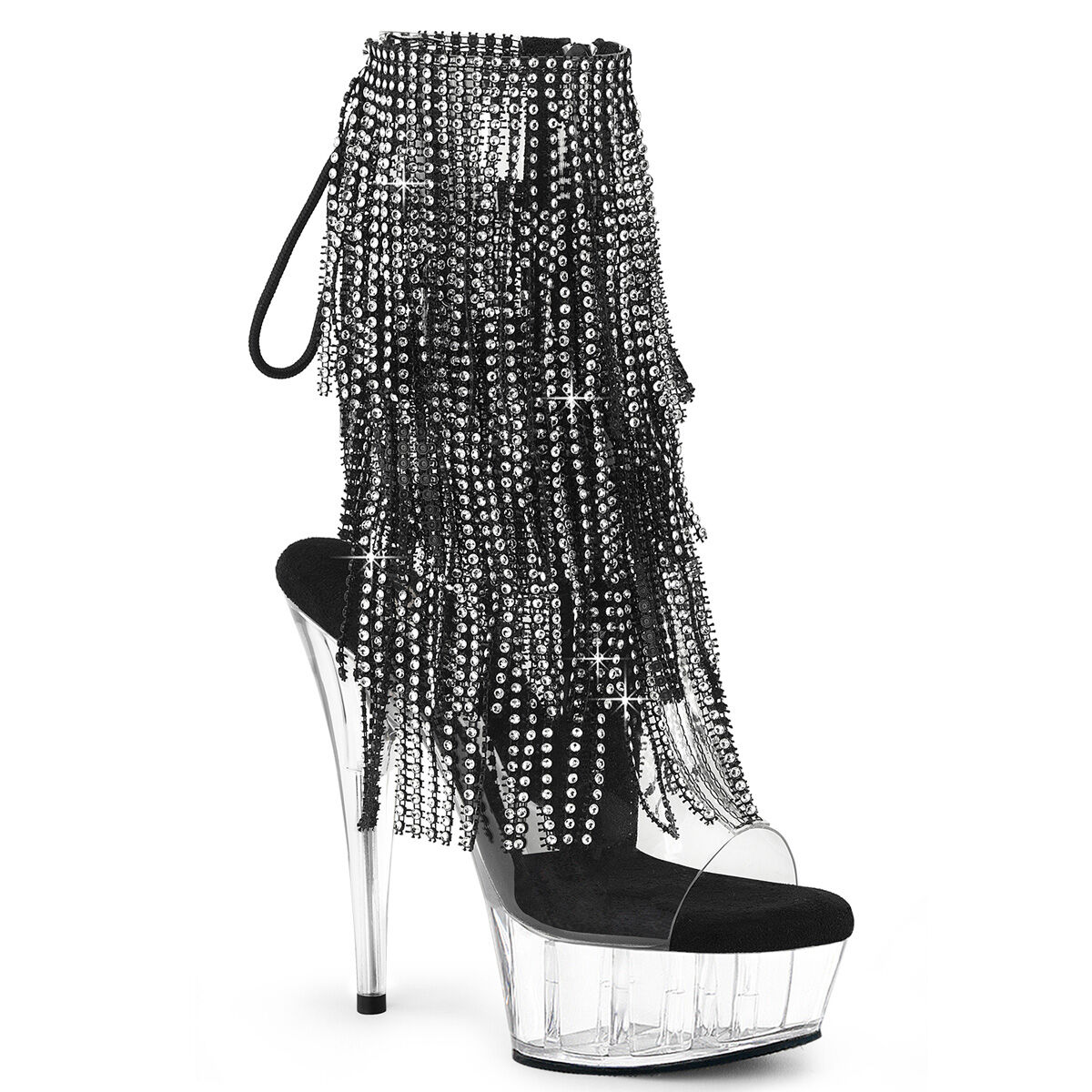 Pleaser DELIGHT-1017RSF Damen Stiefelette