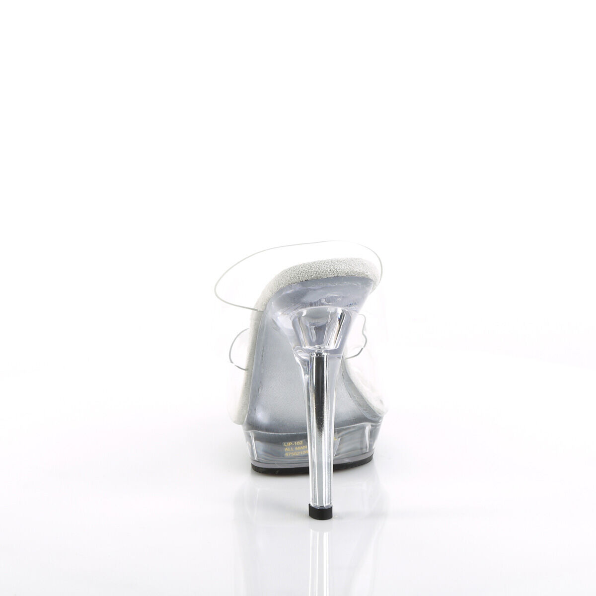 Fabulicious LIP-102 Damen Slipper Transparent  EU 35