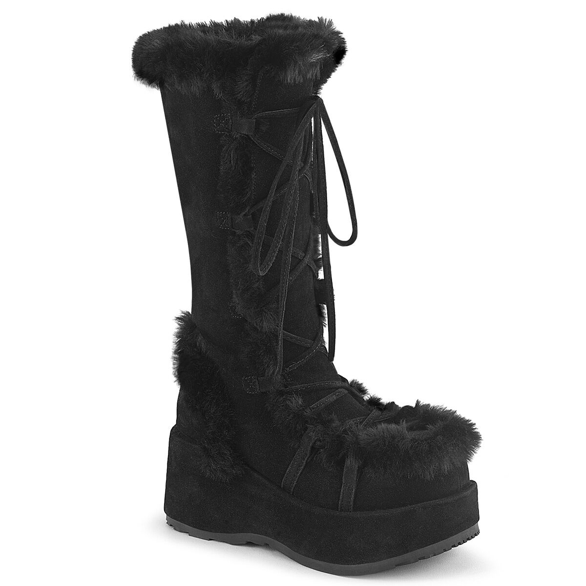 DemoniaCult CUBBY-311 Damen Stiefel Schwarz  EU 40