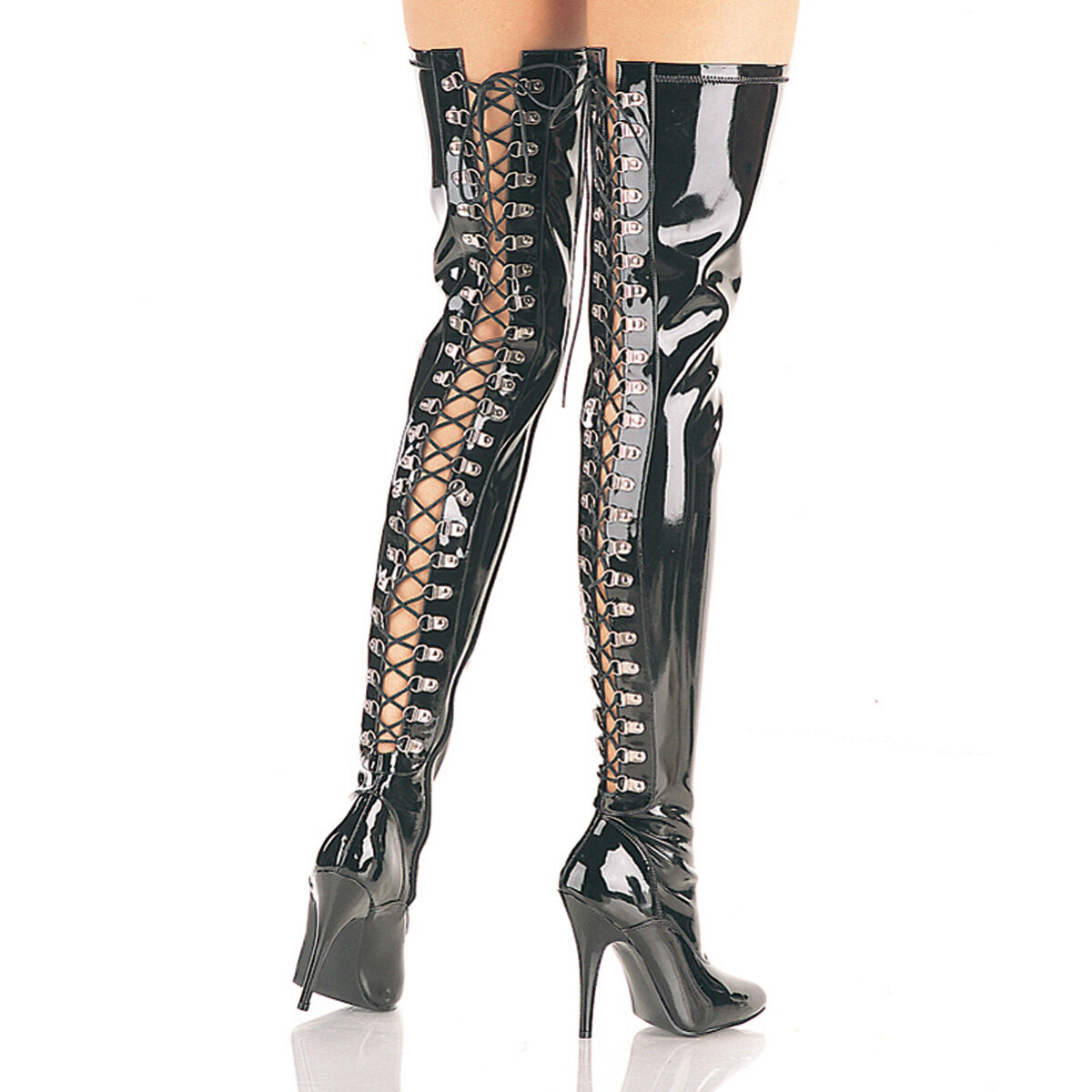 Pleaser SEDUCE-3063 Damen Stiefel Schwarz  EU 36