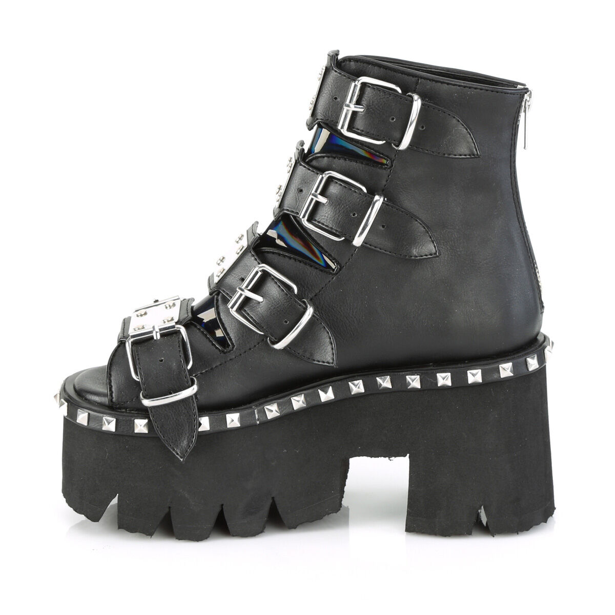 DemoniaCult ASHES-70 Women's Ankle Boot Black EU 37