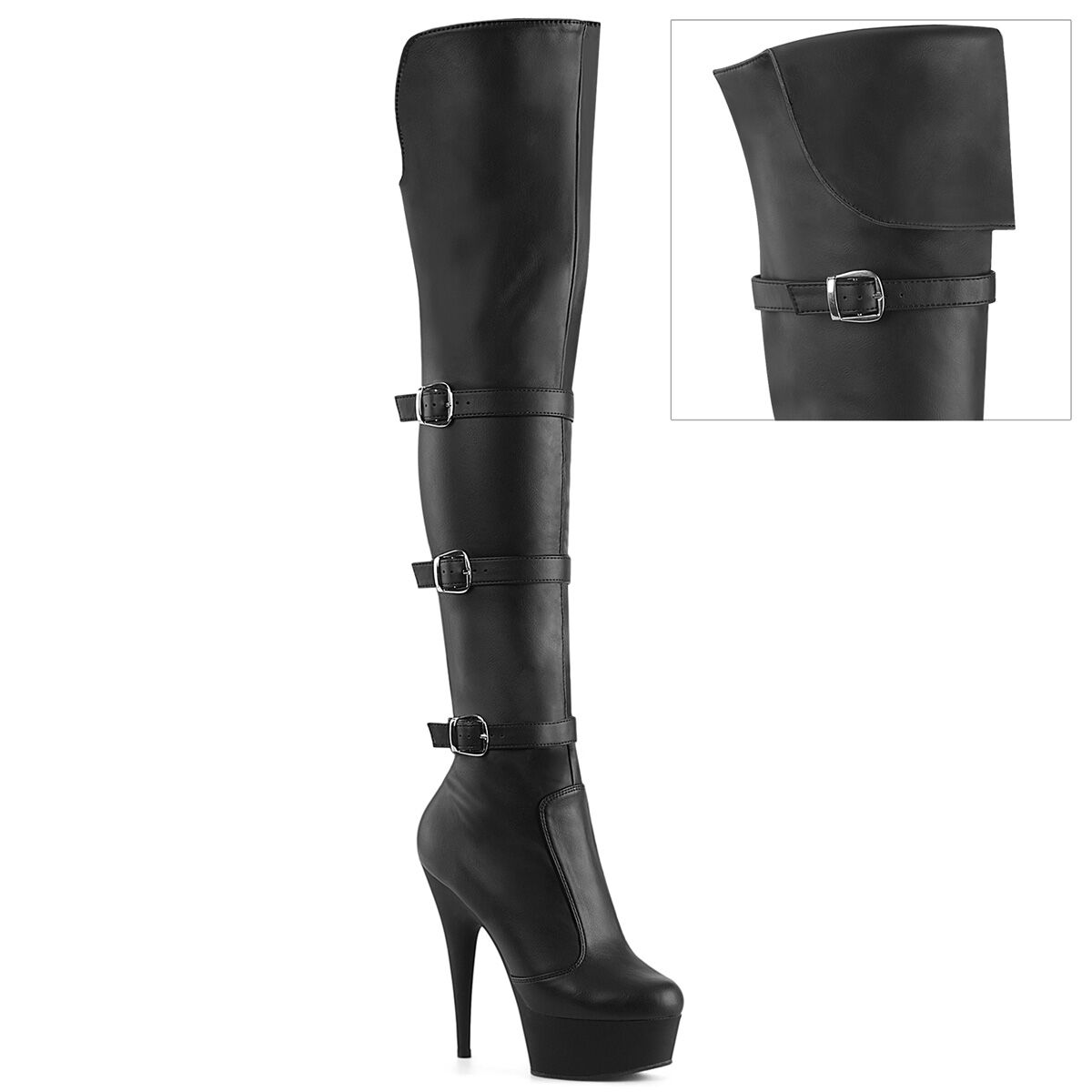 Pleaser DELIGHT-3018 Damen Stiefel