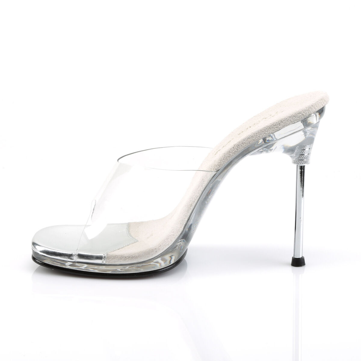 Fabulicious CHIC-01 Damen Slipper Transparent  EU 37