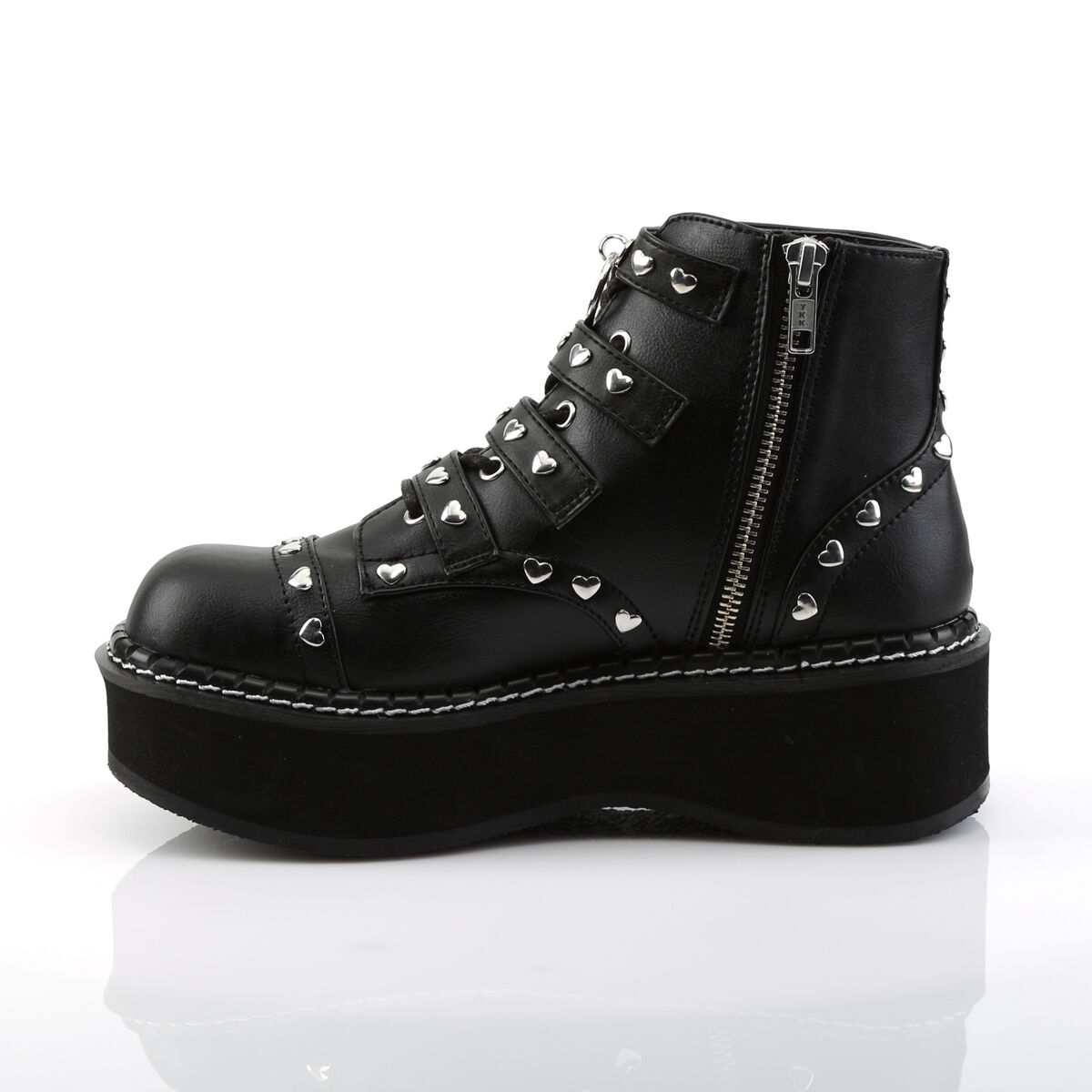 DemoniaCult EMILY-315 Women's Ankle Boot Black EU 41