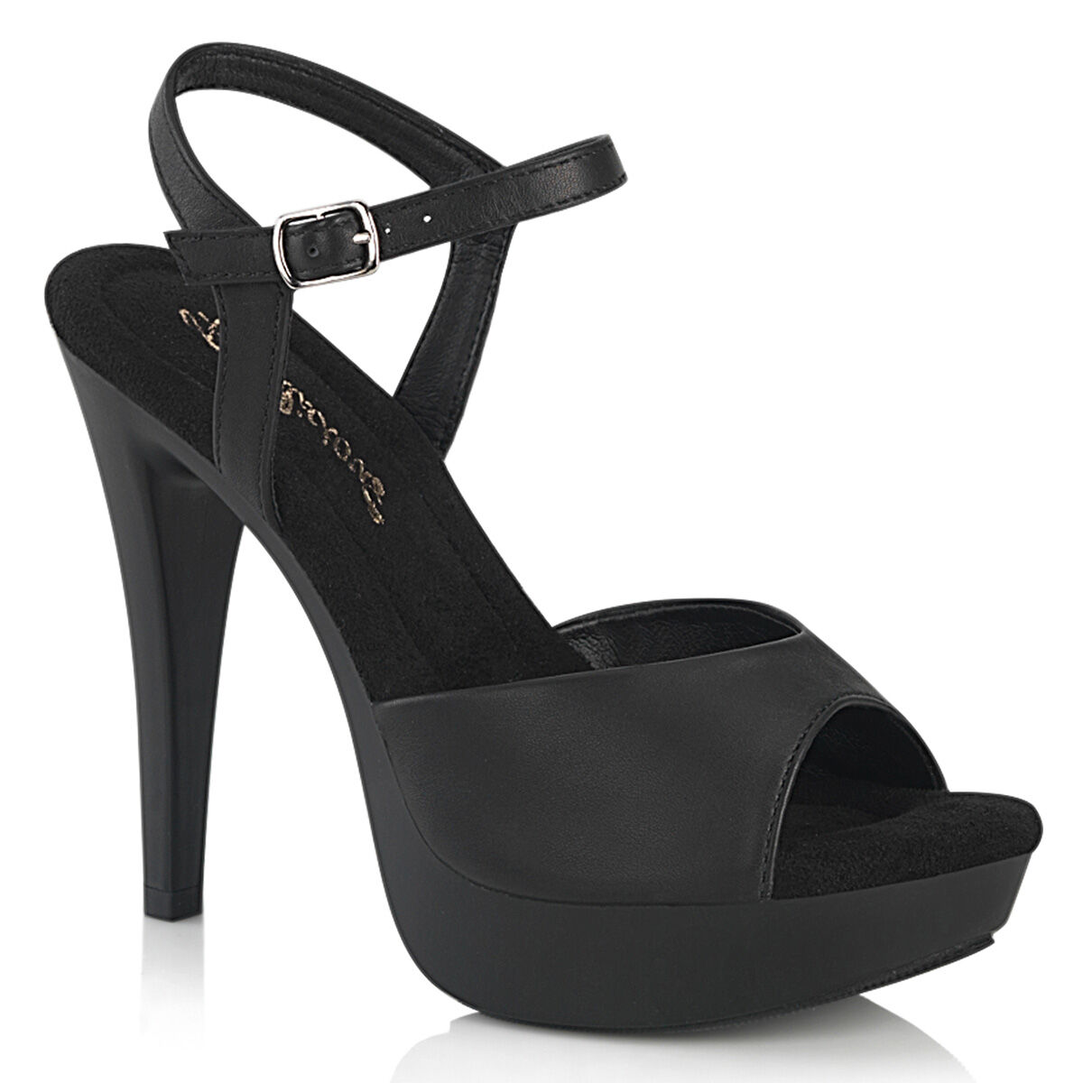 Fabulicious COCKTAIL-509 Sandalen Schwarz Kunstleder EU 35