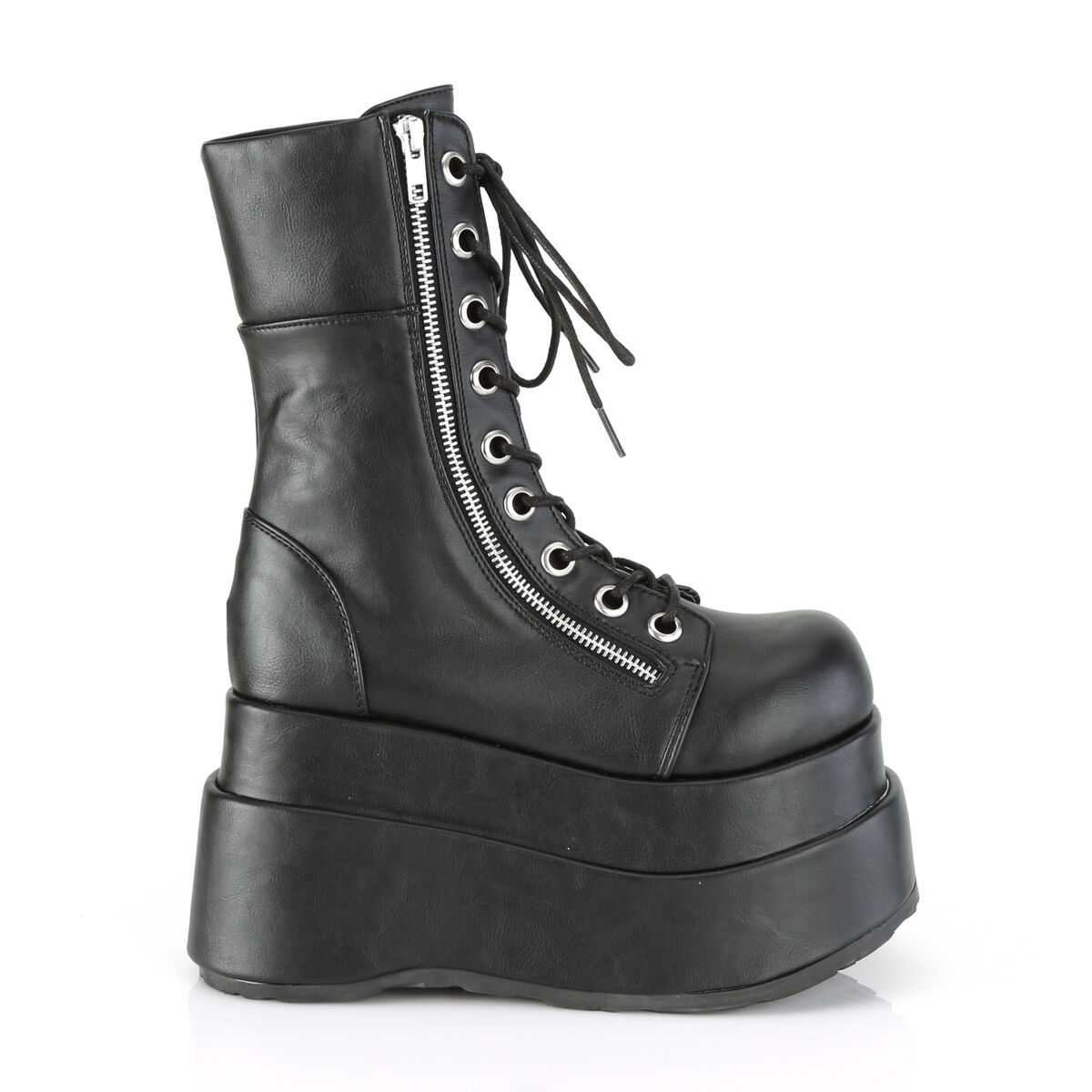 DemoniaCult BEAR-265 Damen Stiefel Schwarz  EU 36