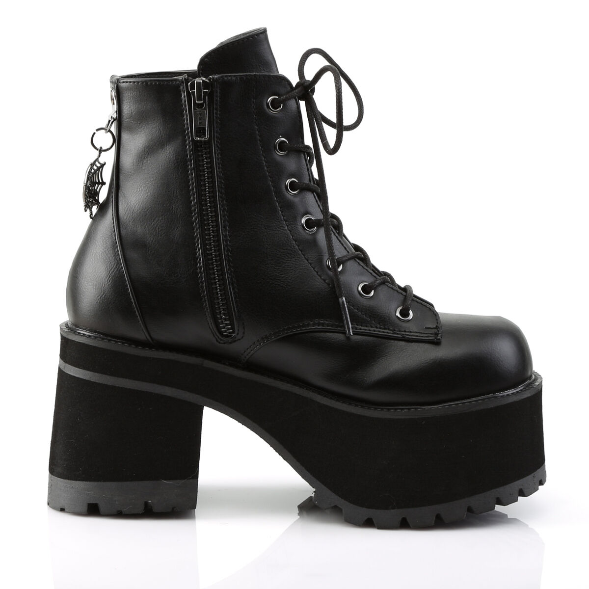 DemoniaCult RANGER-105 Damen Stiefelette Schwarz  EU 37