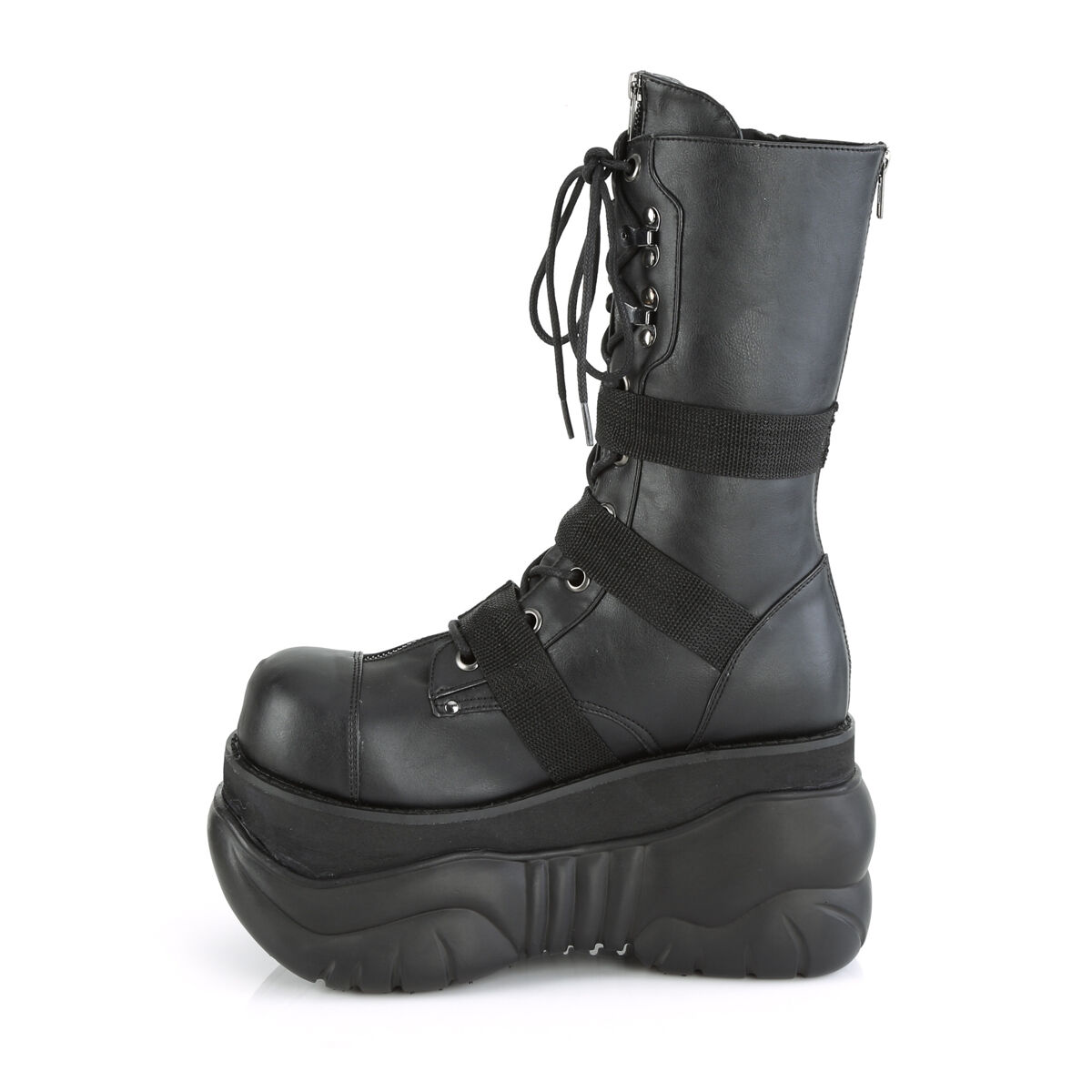 DemoniaCult BOXER-230 Unisex Stiefel Schwarz  EU 38