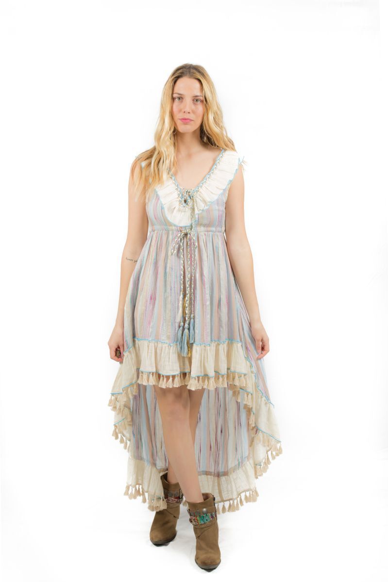 SAVAGE CULTURE Asymmetrisches Kleid Denis Island Azul für stilvolle Looks - M, Kleid, Erwachsener, Weiblich, Person, Frau, Kleid, Erwachsener, Weiblich, Person, Frau, Kleid, Erwachsener, Weiblich, Person, Frau