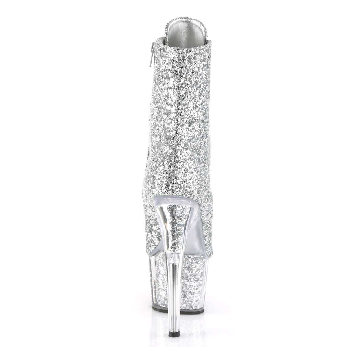 Pleaser ADORE-1021G Damen Stiefelette Silber  EU 41