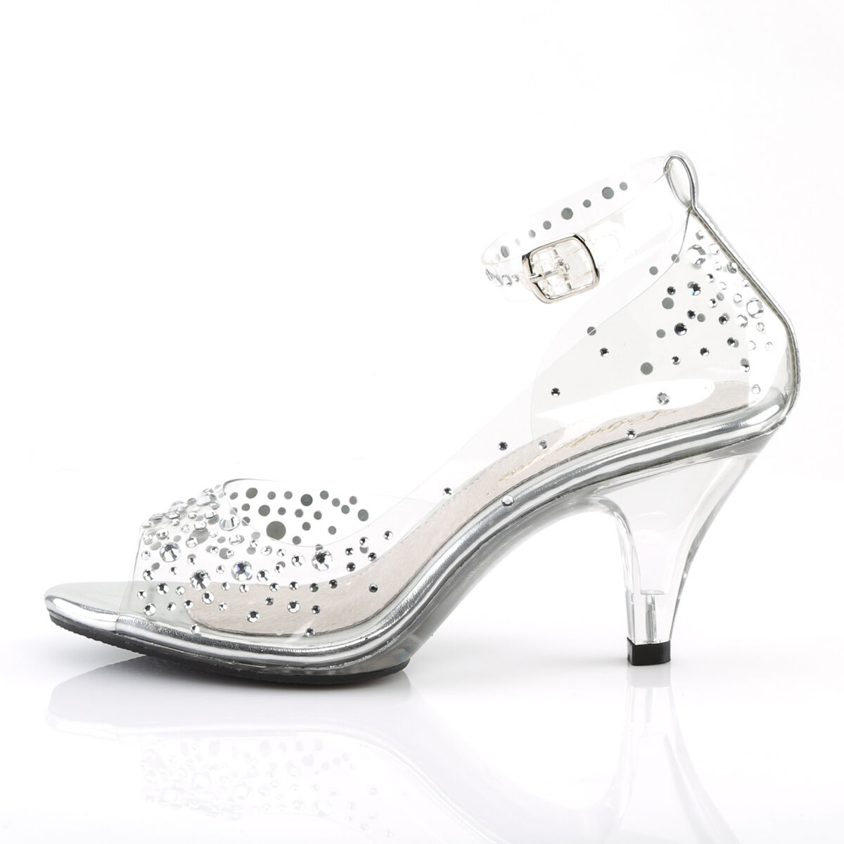 Fabulicious BELLE-330RS Damen Sandale Transparent  EU 37