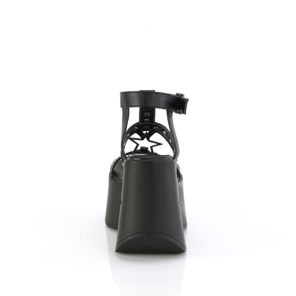 DemoniaCult DYNAMITE-12 Damen Sandale Schwarz  EU 39