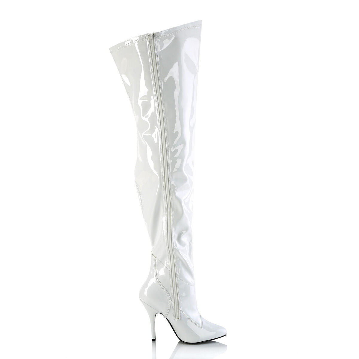 Pleaser SEDUCE-3000WC Damen Stiefel Weiß  EU 37