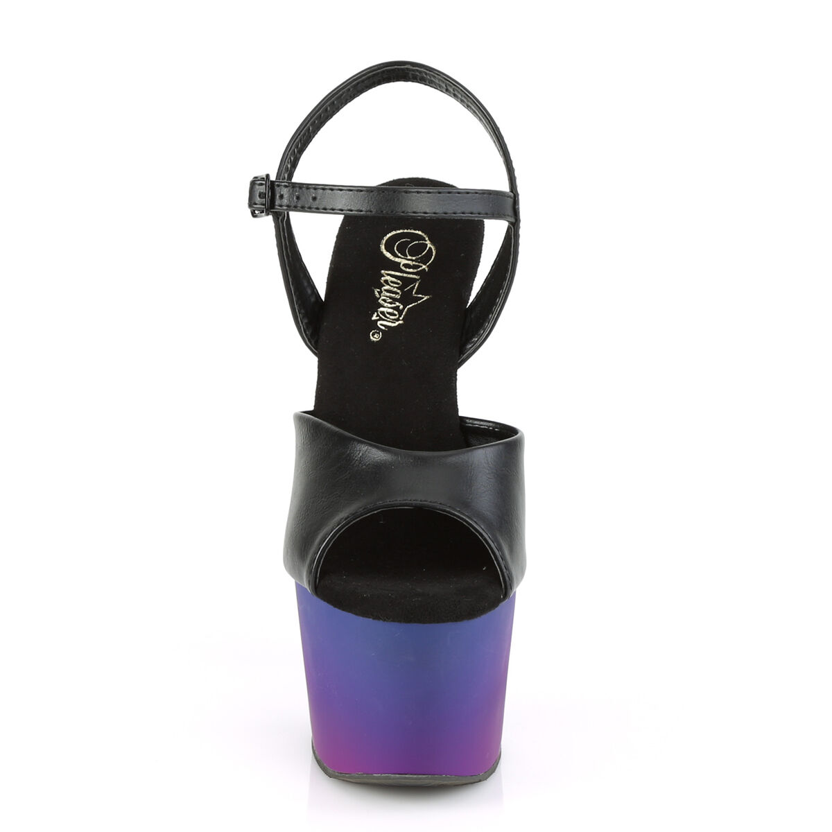 Pleaser ADORE-709BP Damen Sandale Schwarz  EU 36