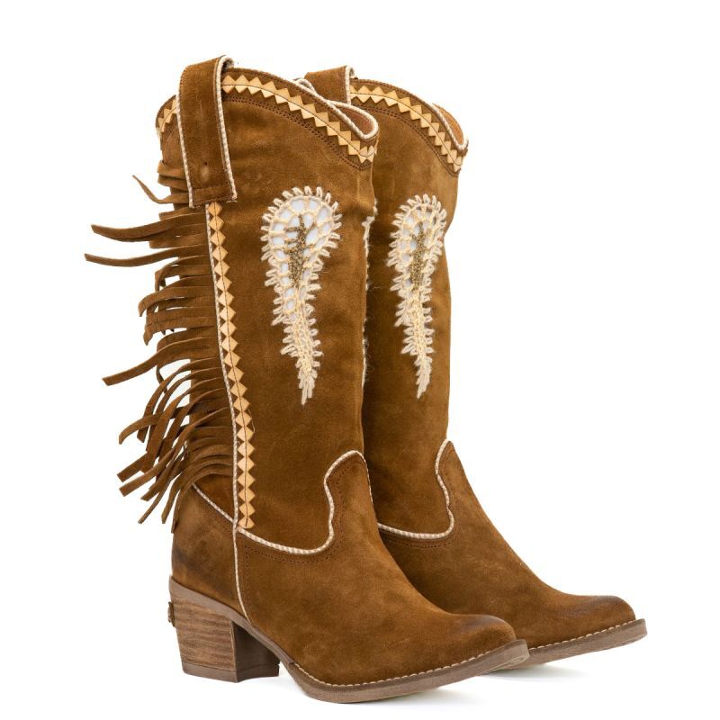 NEMONIC Boho Stiefel Ante Tabaco 2159 Braun Gold mit Cutout und Fransen - 40, Stiefel, Kleidung, Schuhwerk, Schuh, Stiefel, Kleidung, Schuhwerk, Schuh, Stiefel, Kleidung, Schuhwerk, Schuh, Stiefel, Kleidung, Schuhwerk, Schuh