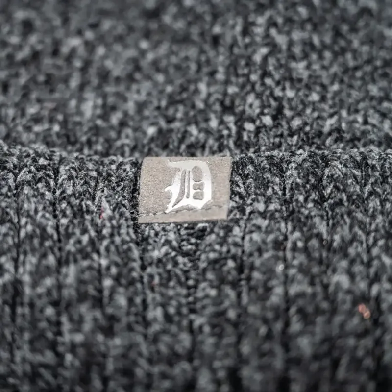 DemoniaCult Geschenkset Mütze, Schal, Handschuhe schwarz