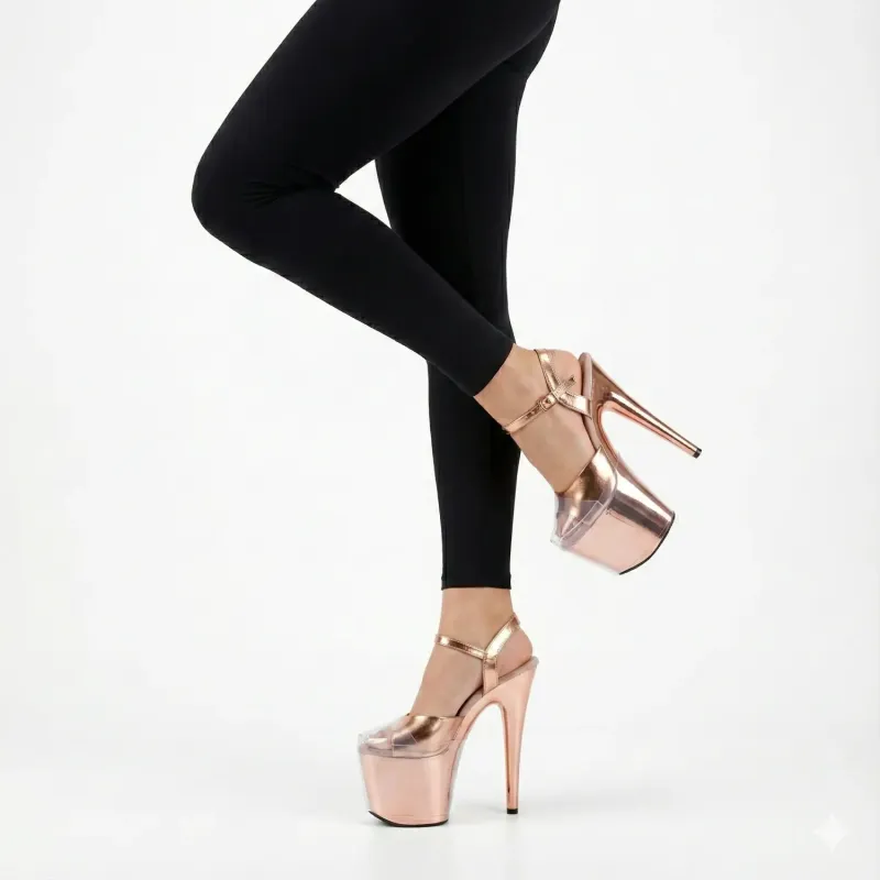 Lunalae Protector Clear Shoe Covers – Transparenter Schutz für Pleaser Heels