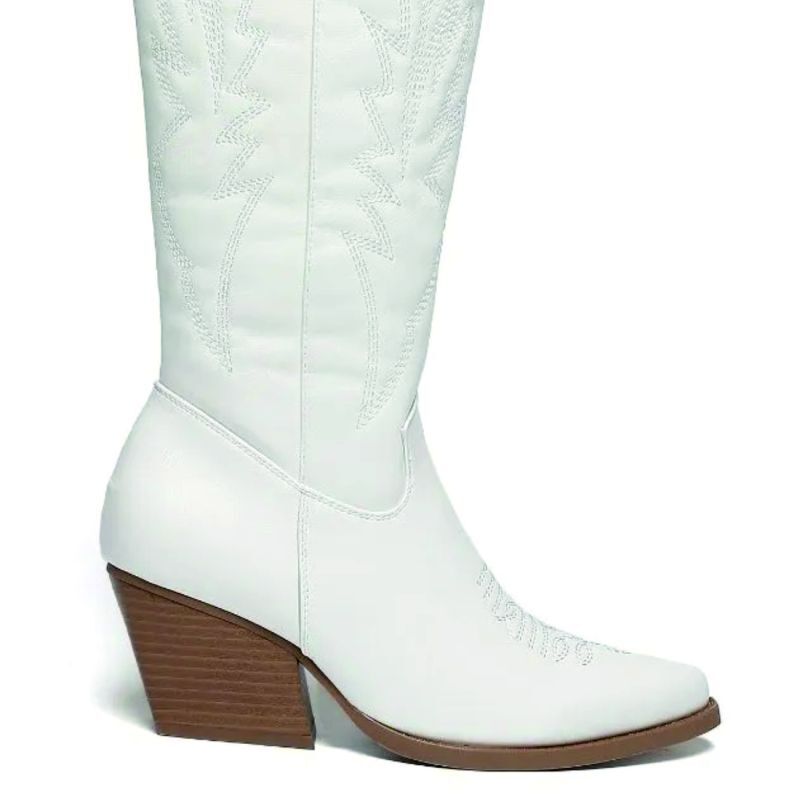 PEACHYBOOTS Cowboy Stiefel Weiß gesteppt – Stylische Western Boots für Damen - 41, Bekleidung, Schuhwerk, Schuh, Stiefel, Bekleidung, Schuhwerk, Schuh, Stiefel, Bekleidung, Schuhwerk, Schuh, Stiefel, Bekleidung, Schuhwerk, Schuh, Stiefel, Bekleidung, Schu